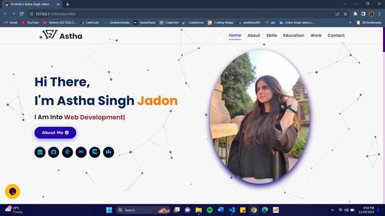 Portfolio | Astha Singh Jadon